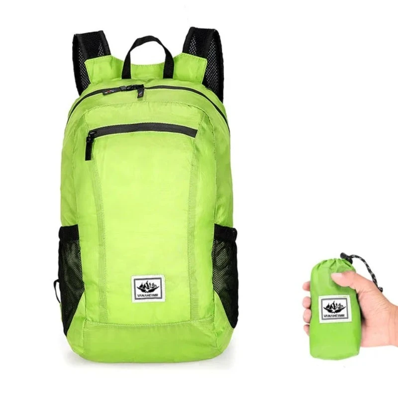 20L Lightweight Portable Foldable Backpack Travel Hiking Waterproof Folding Bag Ultralight Outdoor Pack For Women Men