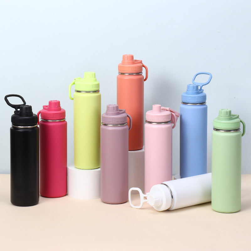 304 Stainless Steel Double Layer Vacuum Portable Household Thermos Cup