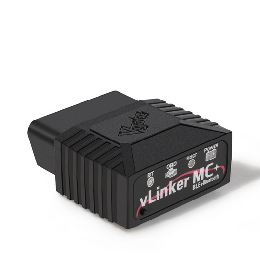 Elosung (Bluetooth 4.0 Version) Vgate Vlinker Mc+ Obd2 Diagnostic Scanner Supports Multiple Car Models & Advanced Protoc