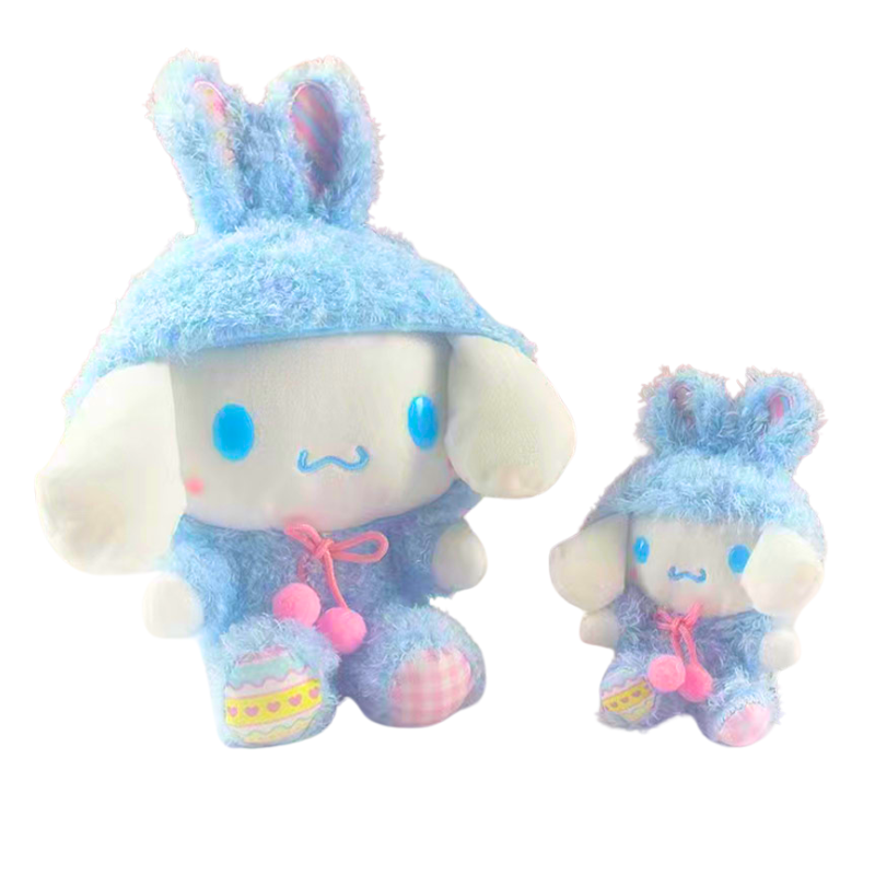 Sanrio Hello Kitty Kuromi My Melody Cinnamoroll Pochacco Easter Plush Toy