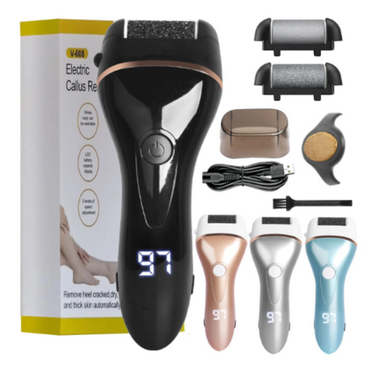 Waterproof Usb Rechargeable Electric Pedicure Tools Foot Care Machine Callus Remover