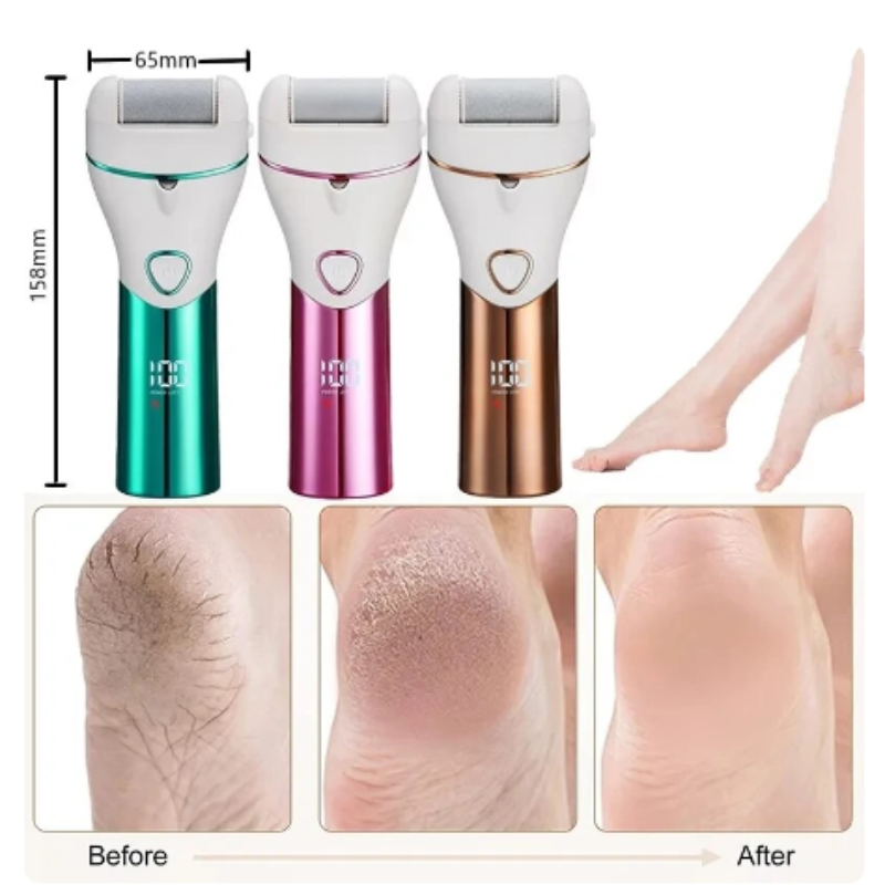 Professional Pedicure Electric Foot File Usb Rechargeable Digital Display 2-Speed Grinding Tool For Heel Callus Remover