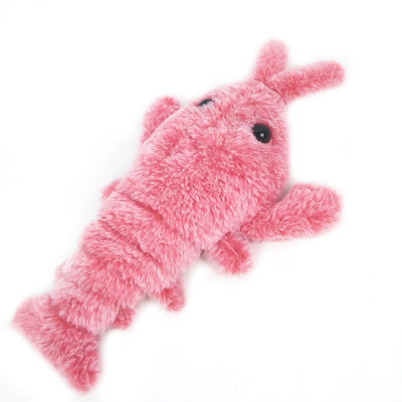 Usb Rechargeable Funny Jumping Lobster Cat Toy