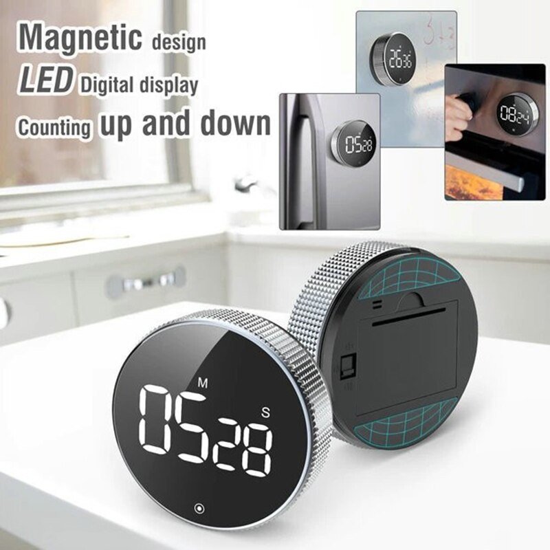Digital Magnetic Smart Timer Productivity Stopwatch Office