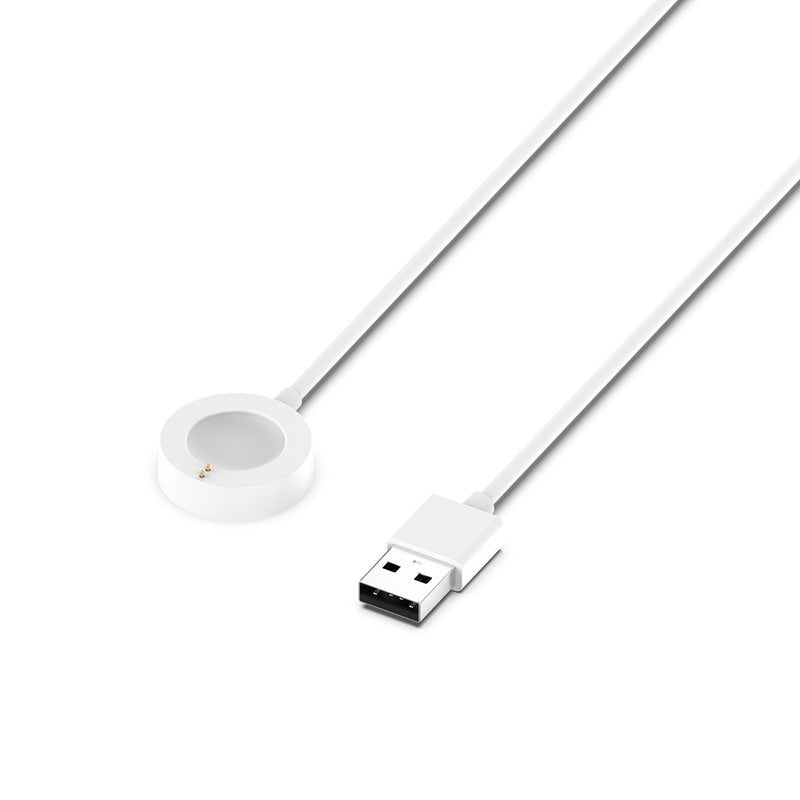 1M / 3.3Ft Smart Band Fast Charger Replacement For Fossil Gen 4 5 Portable Wireless Usb Charging Cable White