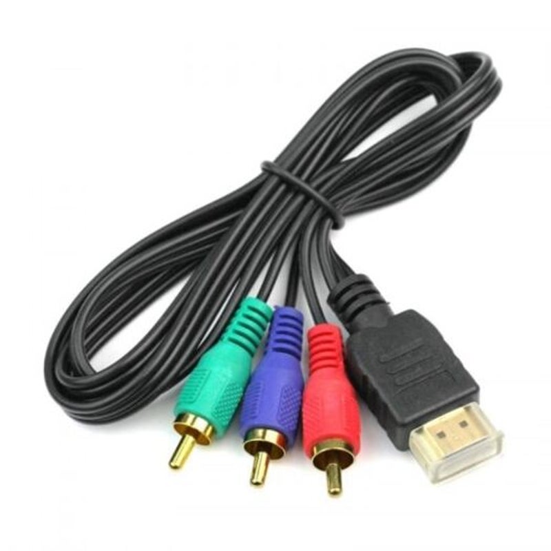 1M Hdmi To Rca Video 1080P 3 Av Cord Converter Adapter Multi