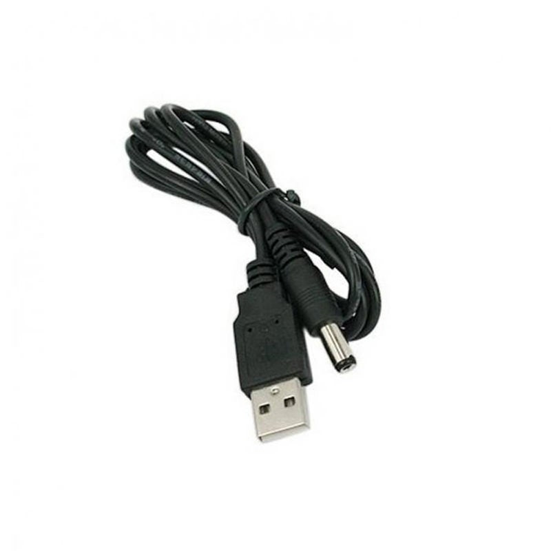 1M Usb Port To 5.5 X 2.1Mm 5V Dc Barrel Jack Power Cable Connector