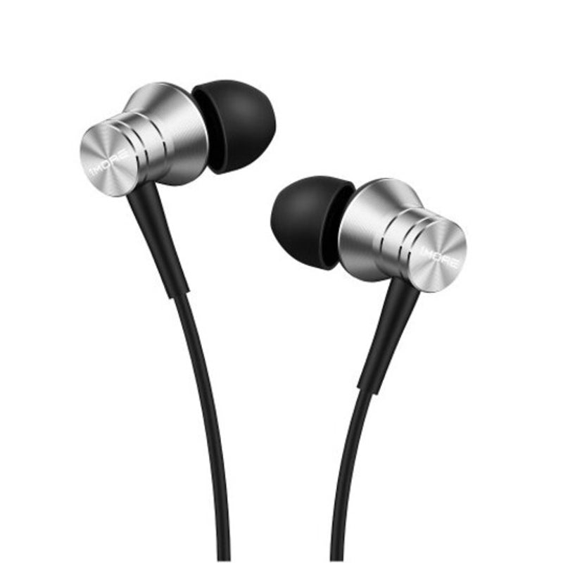 1More E1009 Piston Fit In Ear Headphones Blue Silver
