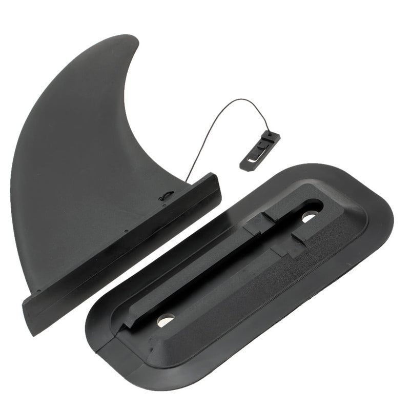 Black Large Size Kayak Skeg Tracking Fin Integral For Canoe Boat