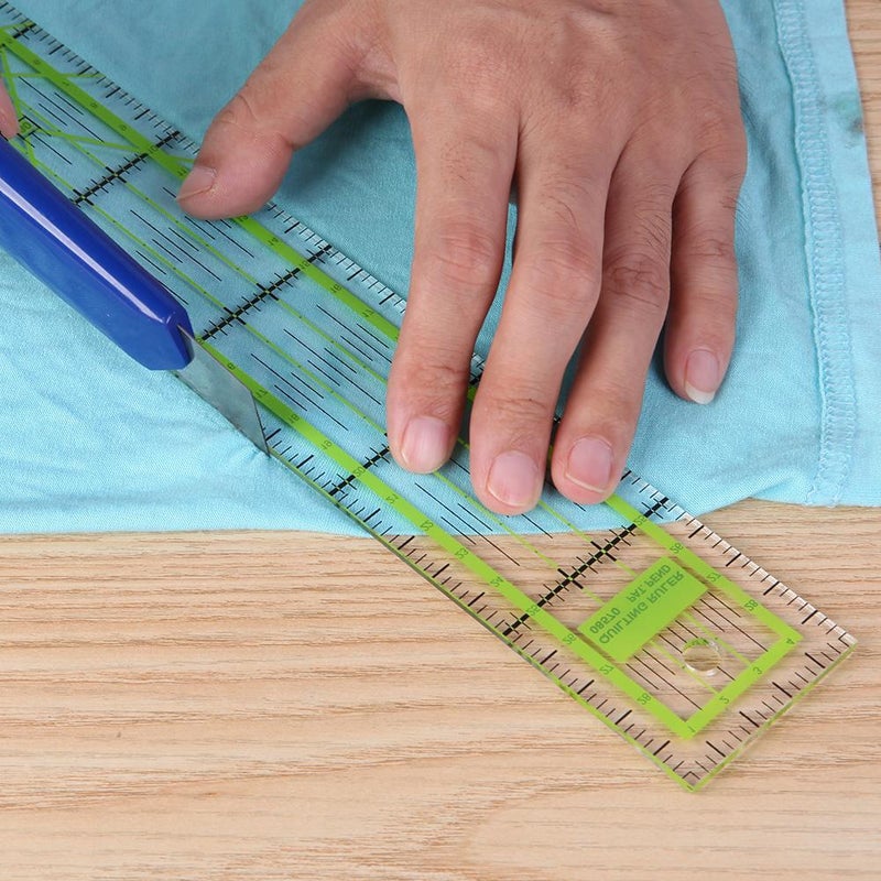 5X30cm Double Color Ruler Patchwork Feet Tailor Yardstick Cutting Quilting Diy Sewing Tools Stationery Drawing