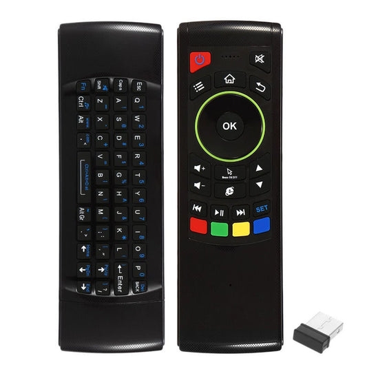 2.4G Air Mouse Wireless Keyboard Remote Control 6 Axis Sensor With Infrared Learning For Mini Pc Smart Tv Android Box Bl