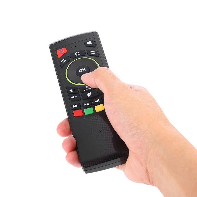 2.4G Air Mouse Wireless Keyboard Remote Control 6 Axis Sensor With Infrared Learning For Mini Pc Smart Tv Android Box Bl