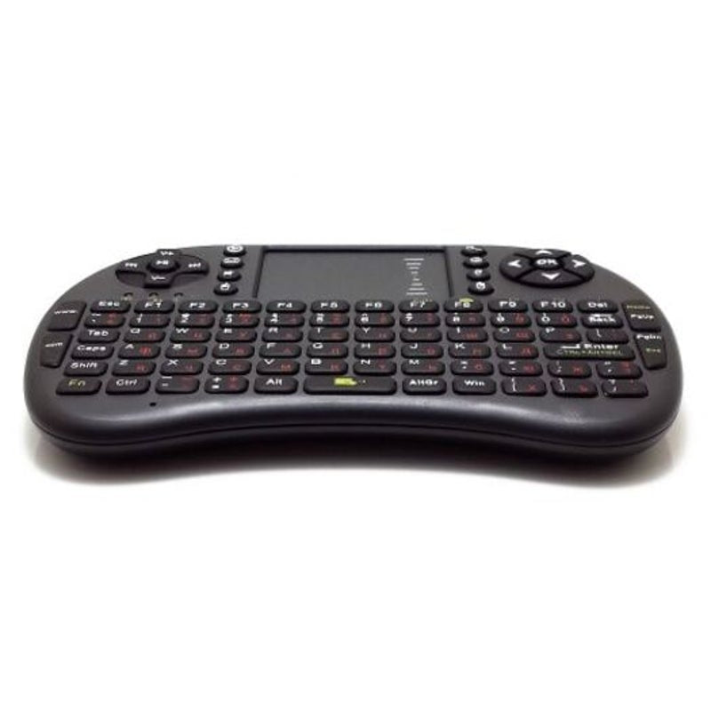 2.4Ghz Ukb 500 Rf Mini Wireless Keyboard Mouse Touchpad Combo Black