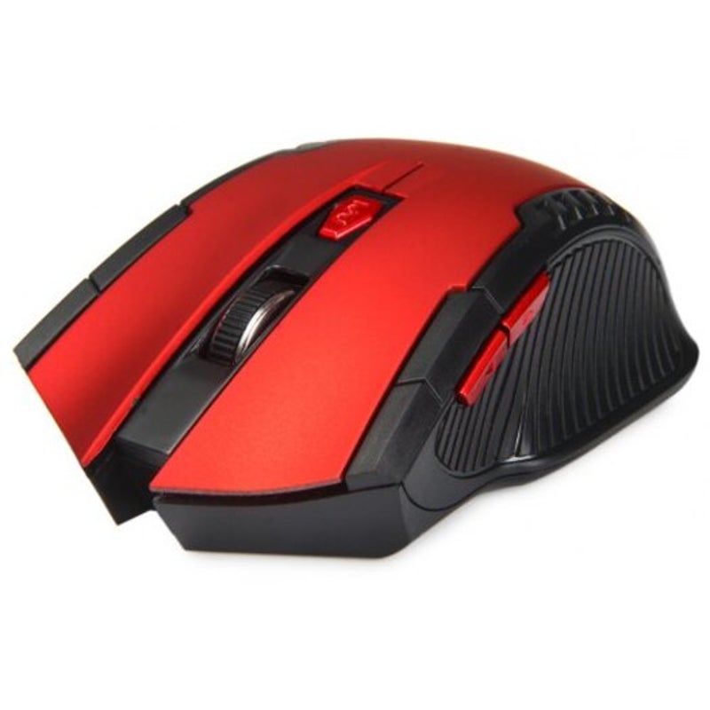 2.4Ghz Wireless Gaming Optical Mouse Red