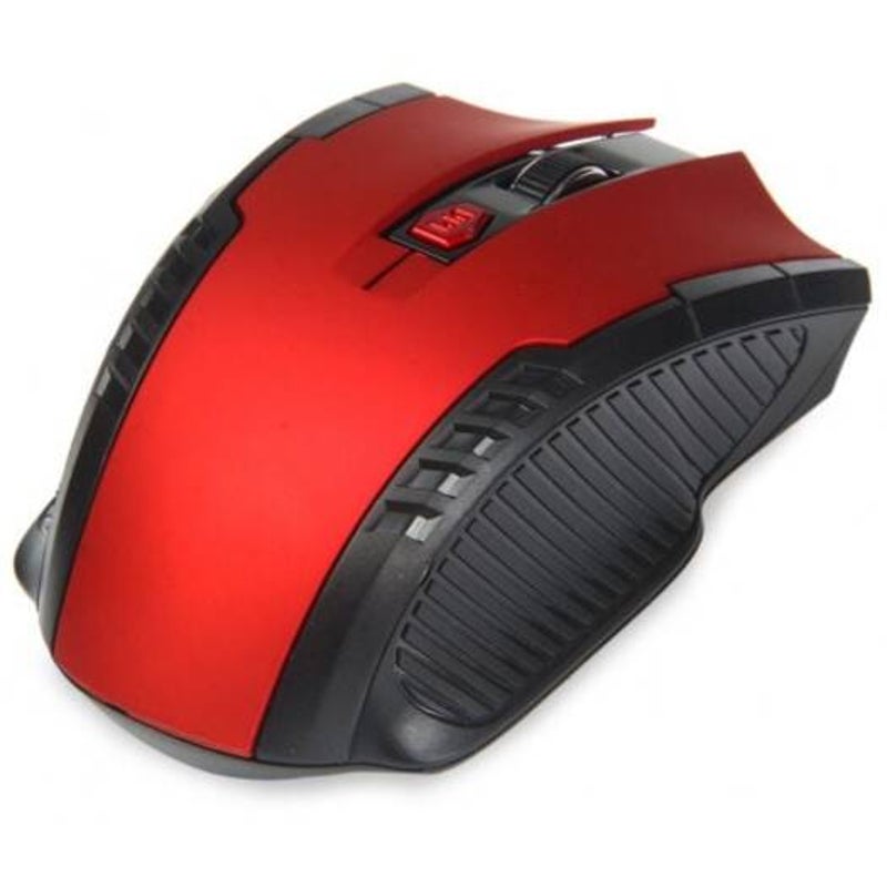 2.4Ghz Wireless Gaming Optical Mouse Red