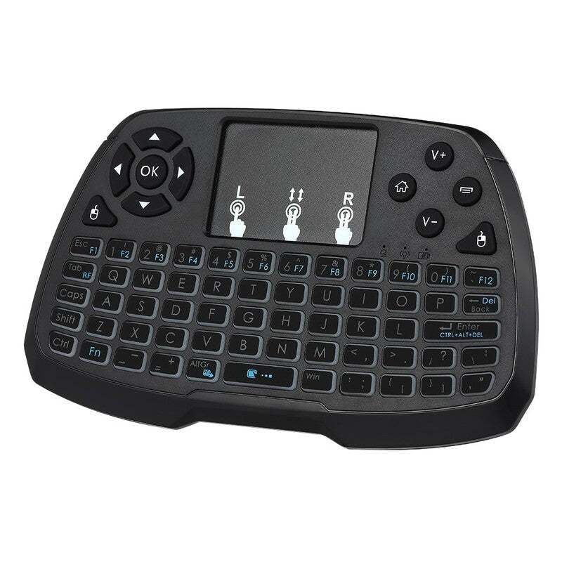 2.4Ghz Wireless Keyboard Touchpad Mouse Handheld Remote Control For Android Tv Box