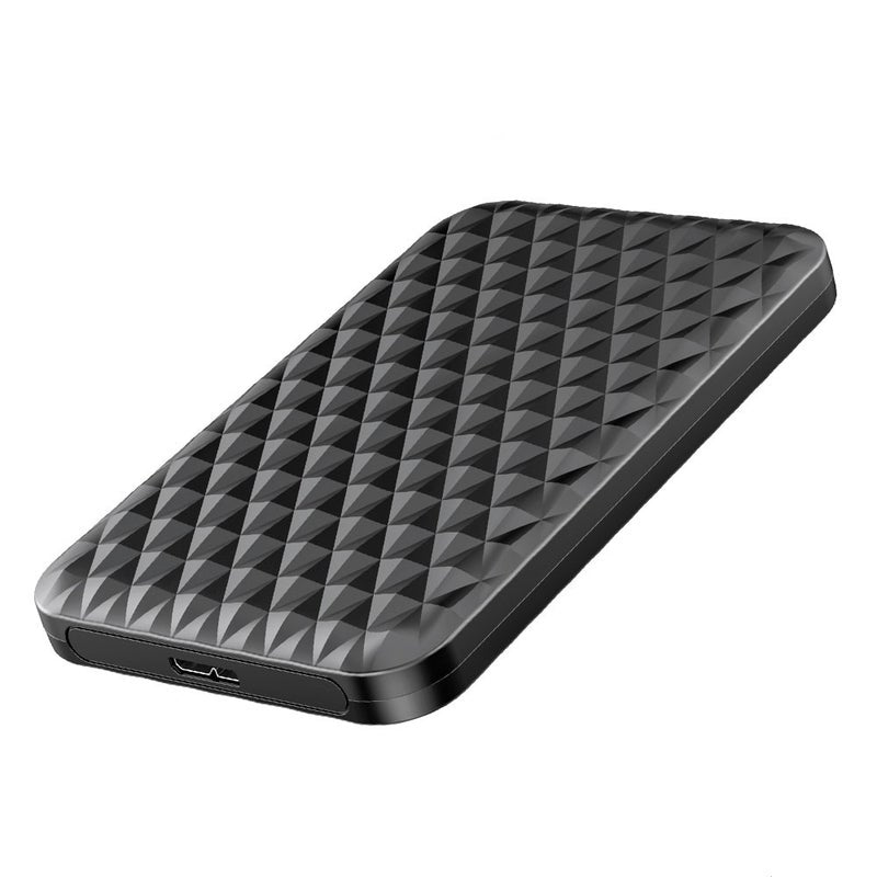 2.5 Inch Hdd Case Sata 3.0 To Usb Gbps 4Tb Ssd Enclosure Support Uasp External Hard Disk Box Black