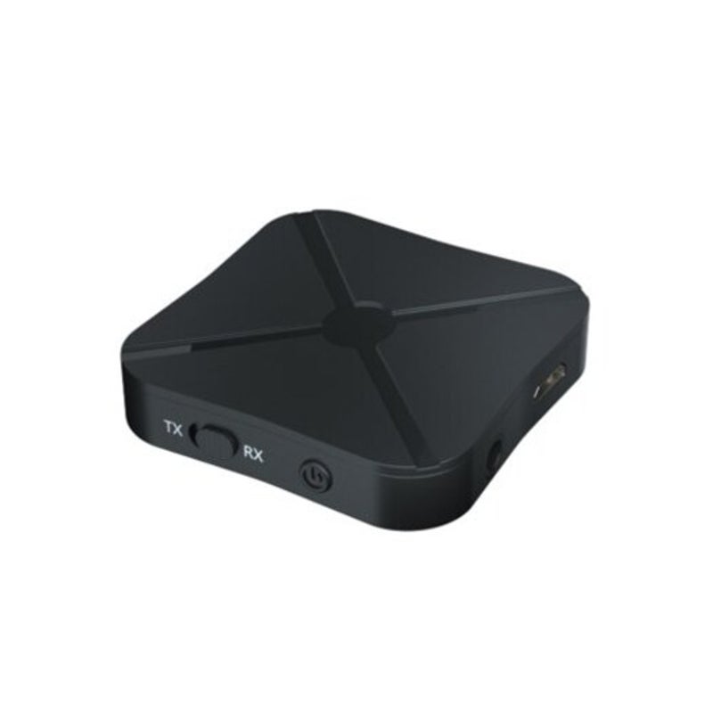 2 In 1 Bluetooth 4.2 Audio Transmitter Receiver 3.5Mm Aux Adapter Black