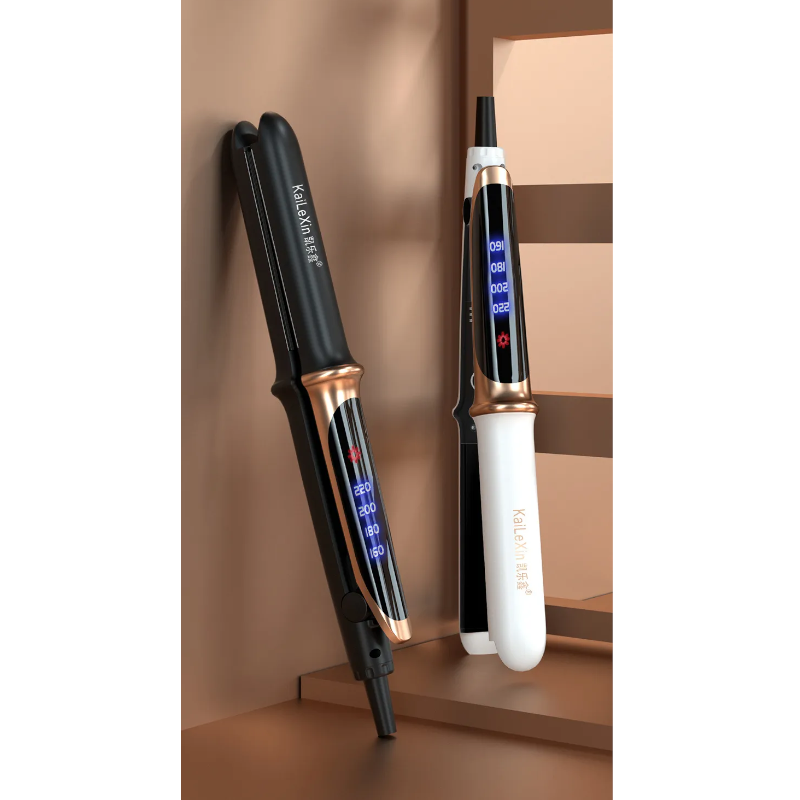 2-In-1 Professional Electric Curling Straightening Iron Wet And Dry Hair Straightener