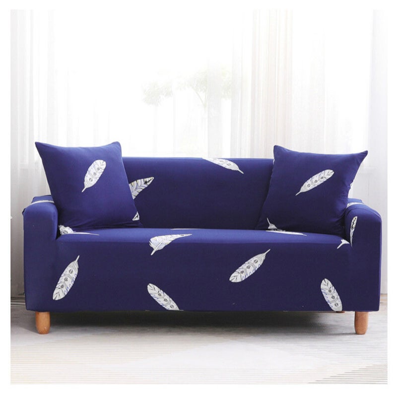 2 Seater High Stretch Sofa Cover Couch Lounge Protector Pattern Slipcovers