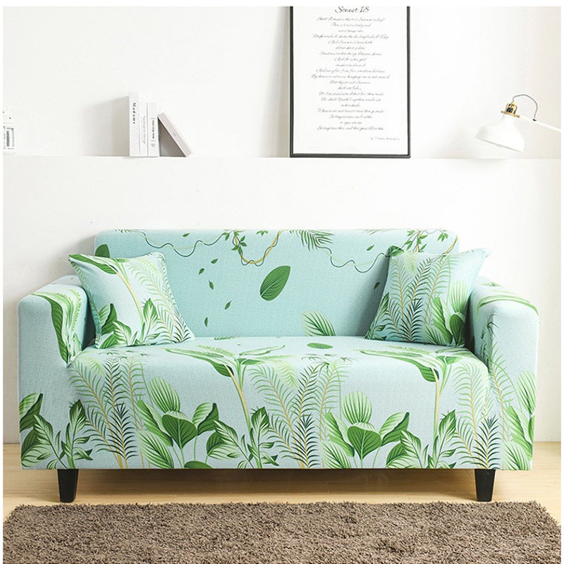 2 Seater High Stretch Sofa Cover Couch Lounge Protector Pattern Slipcovers