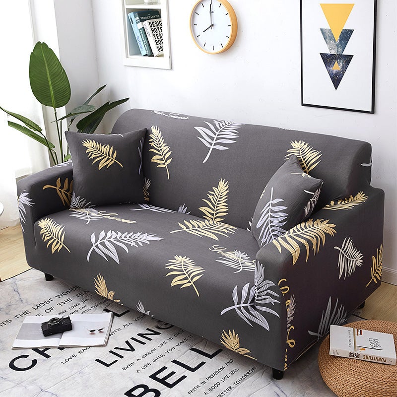 2 Seater High Stretch Sofa Cover Couch Lounge Protector Pattern Slipcovers