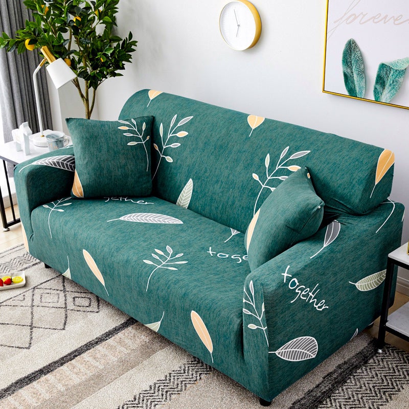 2 Seater High Stretch Sofa Cover Couch Lounge Protector Pattern Slipcovers