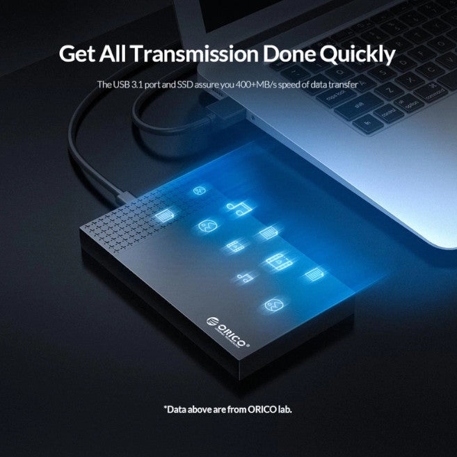 2.5 Inch Type C Usb3.1 To Sata3.0 5Gbps 4Tb External Hard Drives Box For 7Mm 9.5Mm Ssdhdd Tool Free Super Speed Hdd Case