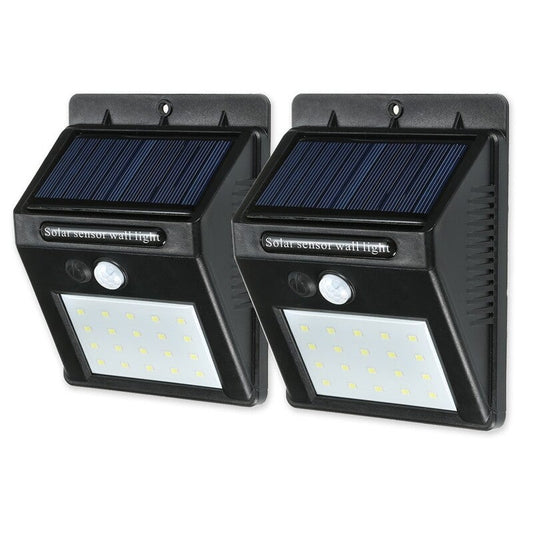 20 Led Solar Sensor Waterproof Wall Lights For Only Packs