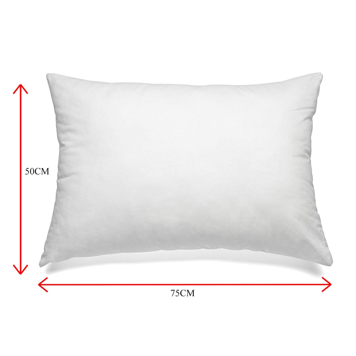 Royal Comfort Goose Pillow Twin Pack 1000Gsm