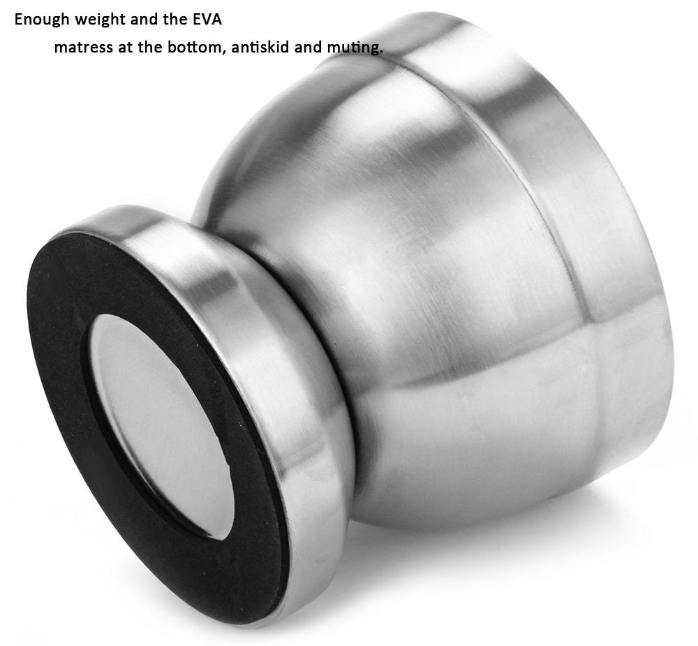 Stainless Steel Mortar Pestle Manual Herb Grinder Kitchen Utensil