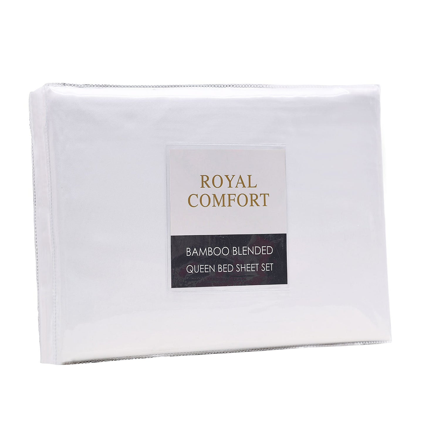 Royal Comfort Blended Bamboo Sheet Set White - Double