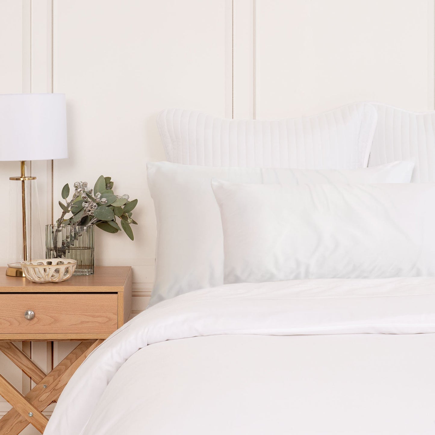 Mulberry Silk Pillowcases Twin Pack 51Cm 76Cm