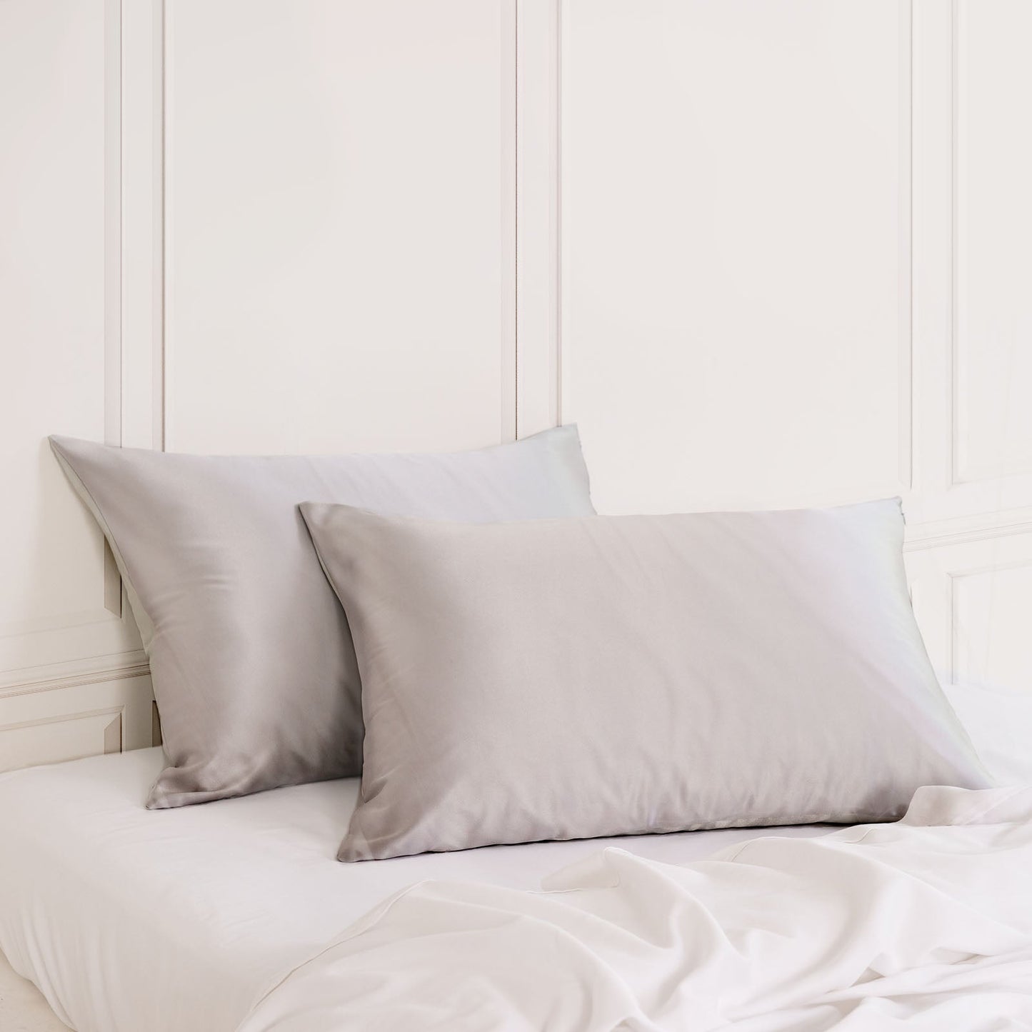 Mulberry Silk Pillowcases Twin Pack 51Cm 76Cm
