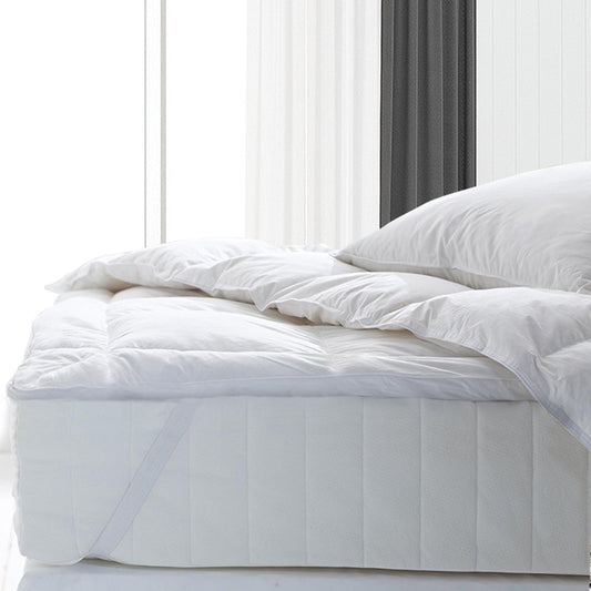 Royal Comfort Goose Feather And Down Mattress Topper 1000Gsm