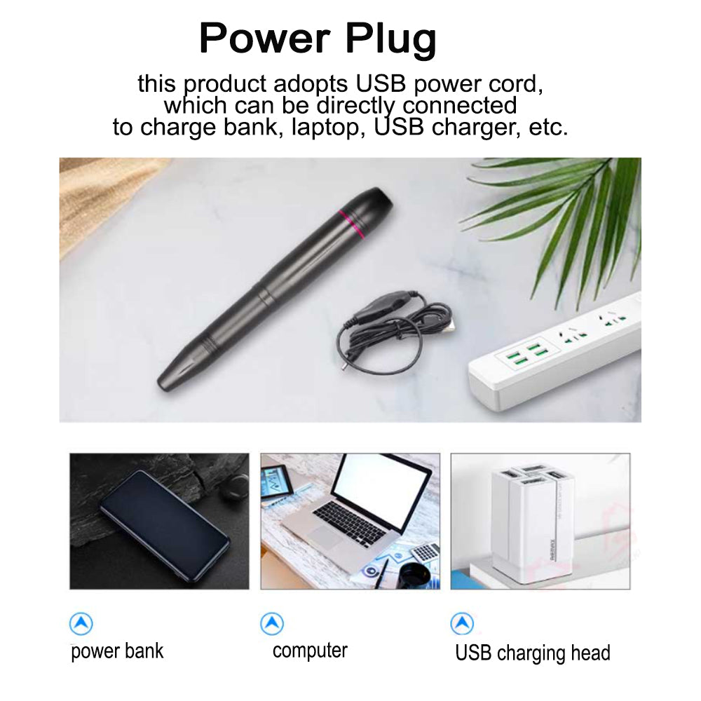 Usb Electric Nail File Acrylic Manicure Drilling Kit