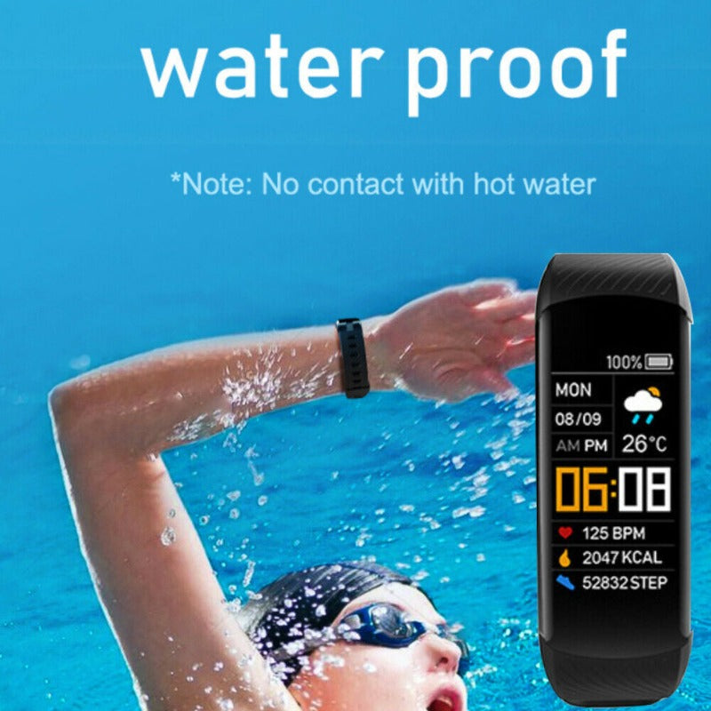 Usb Rechargeable Smart Activity Tracker Watch Heart Rate Monitor