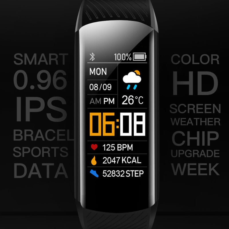 Usb Rechargeable Smart Activity Tracker Watch Heart Rate Monitor