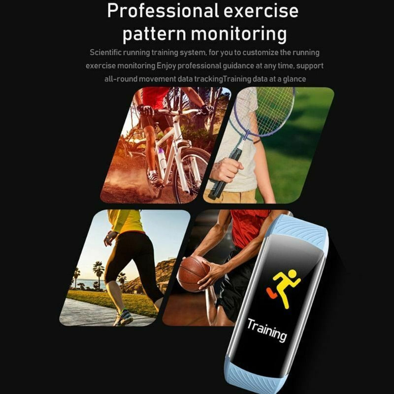 Usb Rechargeable Smart Activity Tracker Watch Heart Rate Monitor