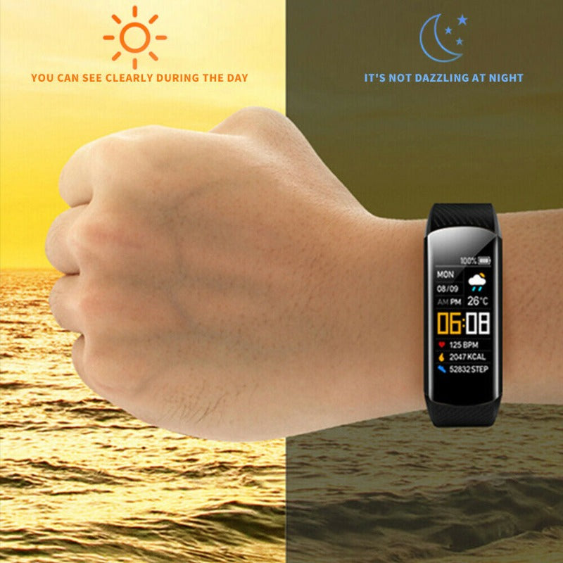 Usb Rechargeable Smart Activity Tracker Watch Heart Rate Monitor