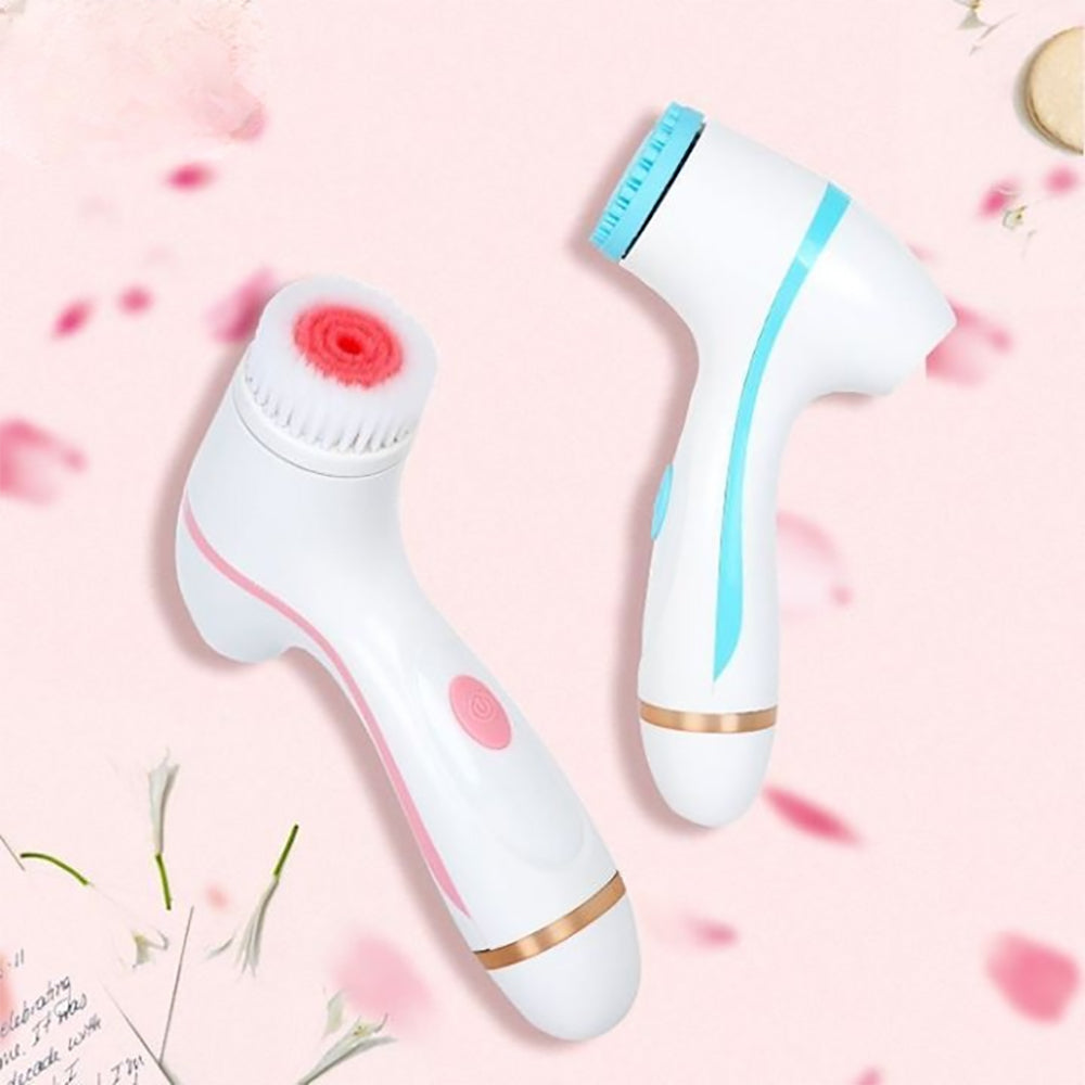 3-In-1 Waterproof Exfoliating Facial Cleansing Brush