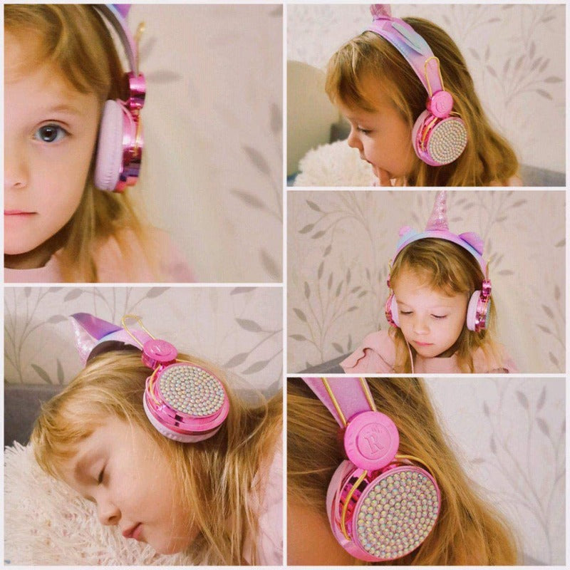Usb Rechargeable Wireless Bluetooth Headphones For Kids
