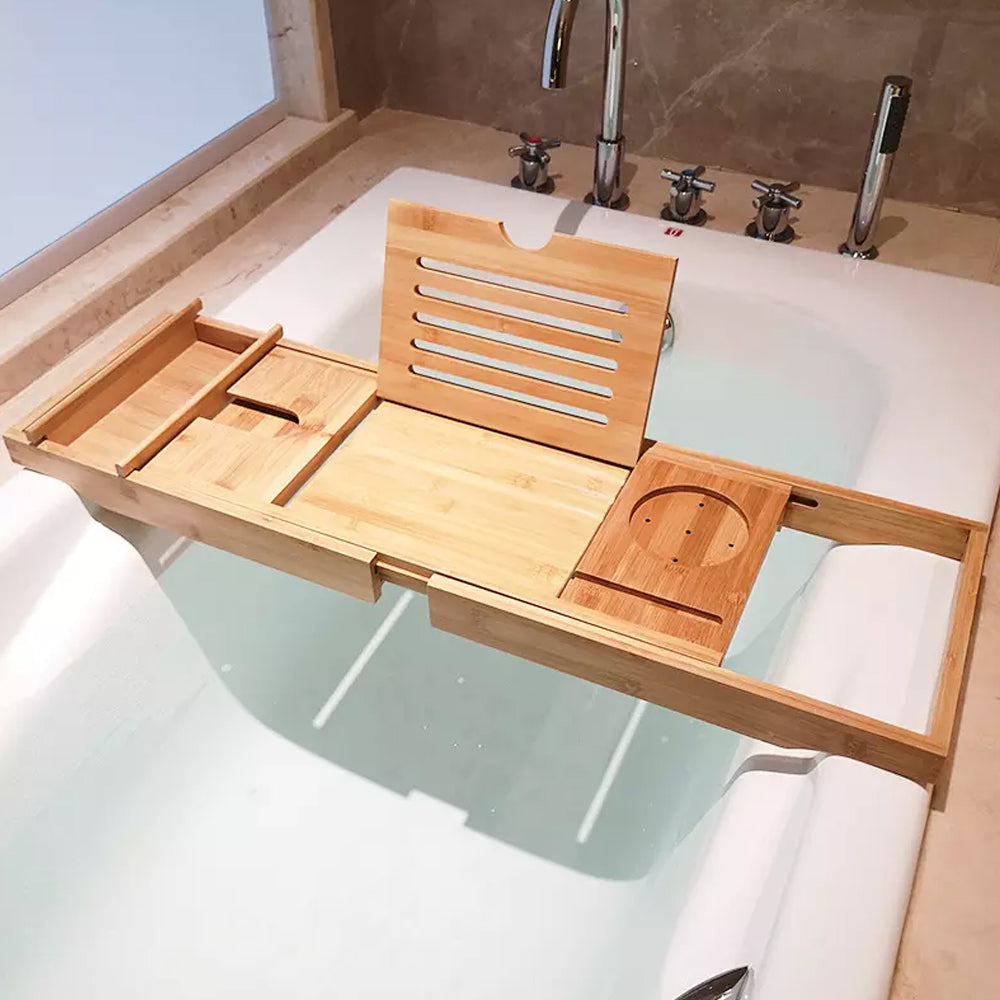 Bath Tub Tray Rack Personal Caddy Bathroom Storage
