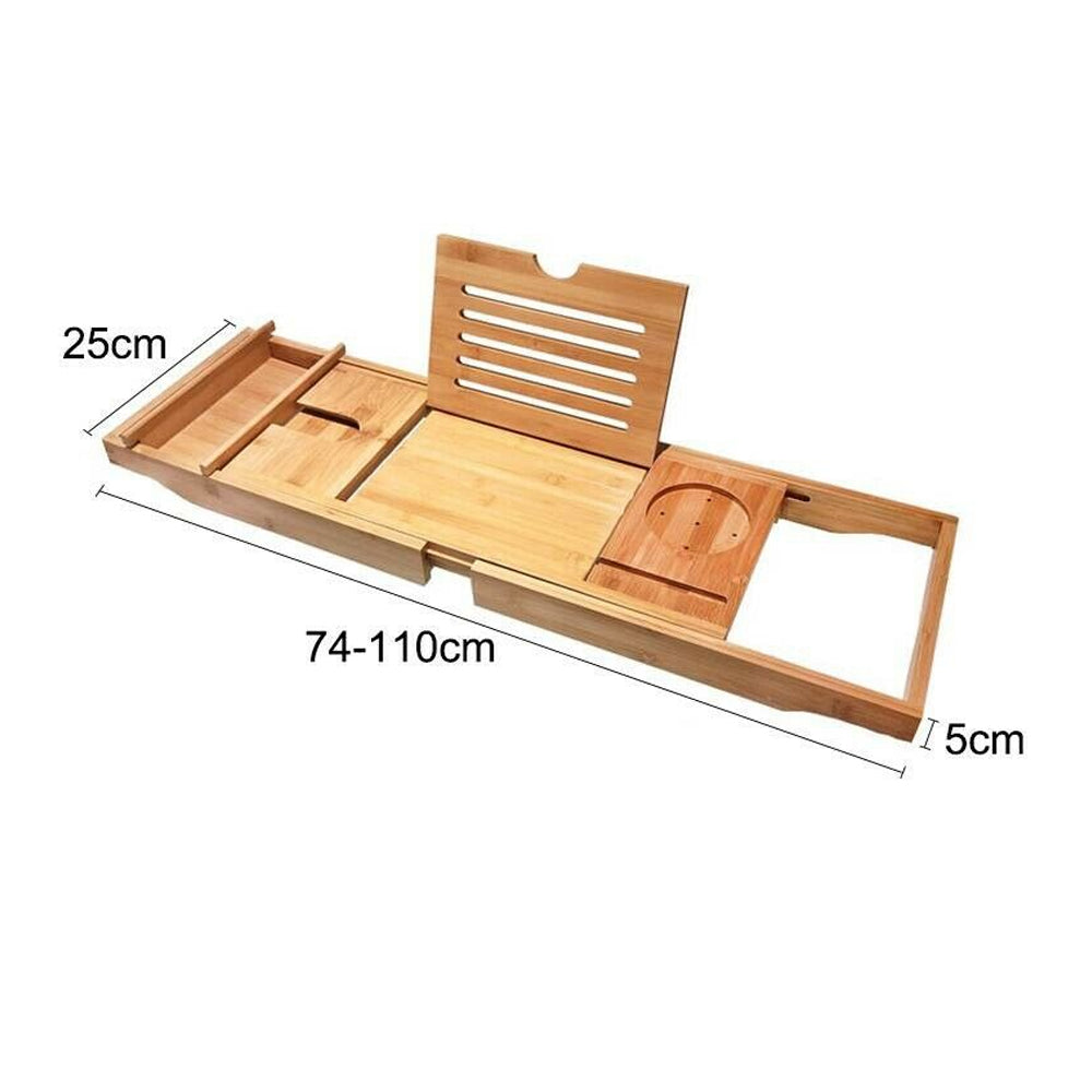 Bath Tub Tray Rack Personal Caddy Bathroom Storage
