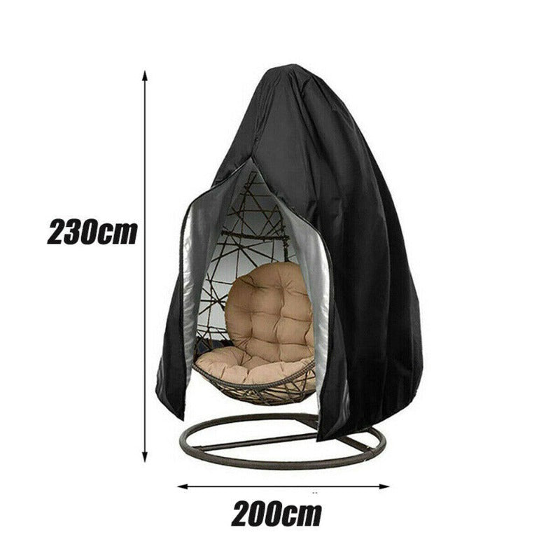 Swinging Hanging Rattan Egg Chair Outdoor Protection Furniture Cover
