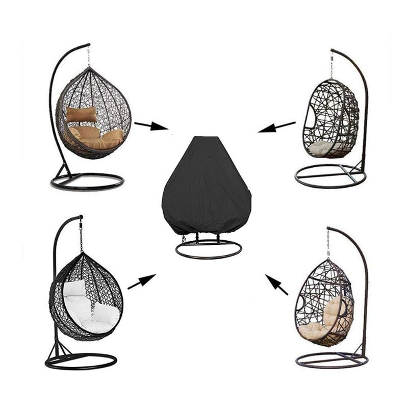 Swinging Hanging Rattan Egg Chair Outdoor Protection Furniture Cover