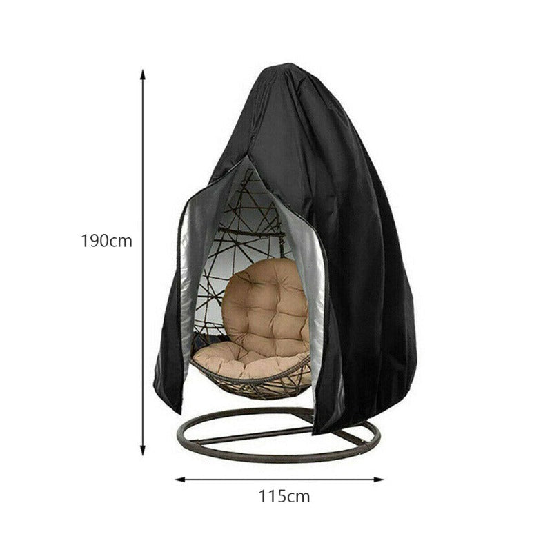 Swinging Hanging Rattan Egg Chair Outdoor Protection Furniture Cover