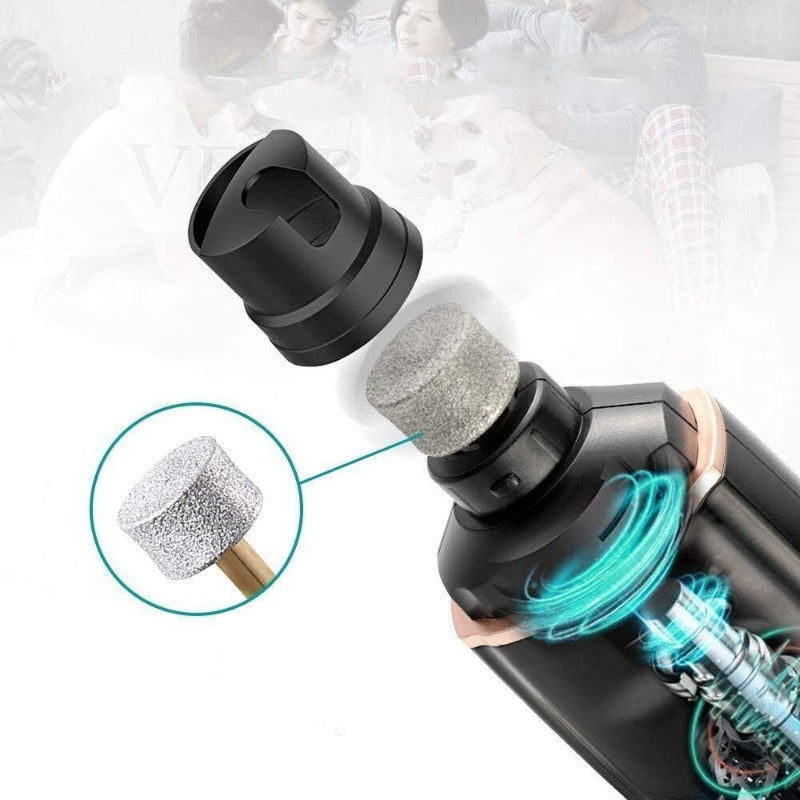 Usb Rechargeable Electric Pet Dog Toe Nail File Grinder