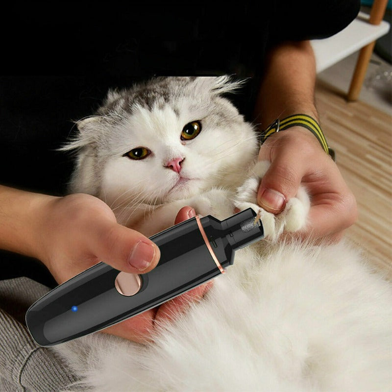 Usb Rechargeable Electric Pet Dog Toe Nail File Grinder