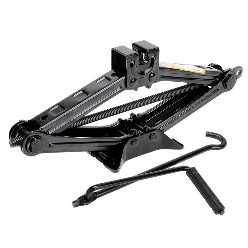 2 Tonne Hand Operated Foldable Car Jack Tire Repair Tool